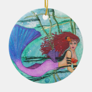 The Sea Sphere Ceramic Ornament