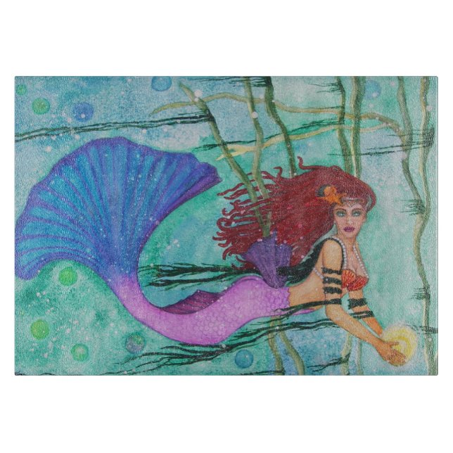 The Sea Sphere Cutting Board (Front)