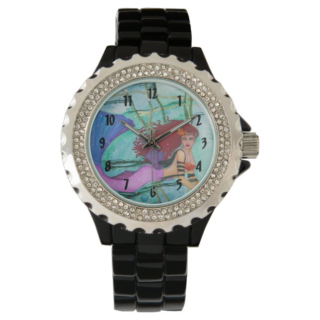 The Sea Sphere Mermaid Watch (Front)