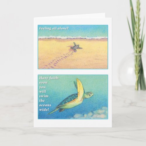 The Sea Turtle Greeting Card