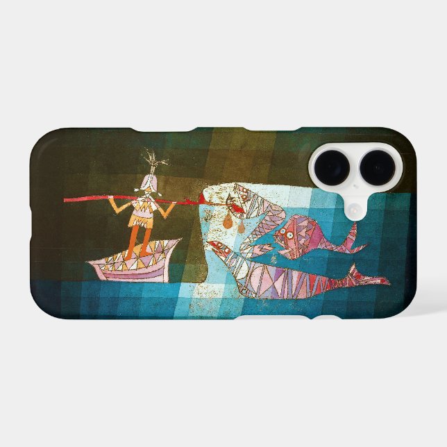 The Seafarers, Paul Klee iPhone Case (Back Horizontal)