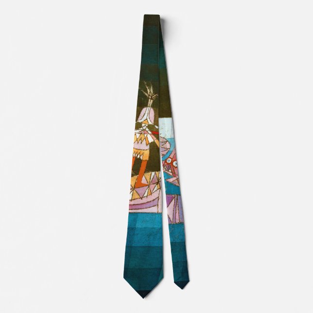 The Seafarers, Paul Klee Neck Tie (Front)