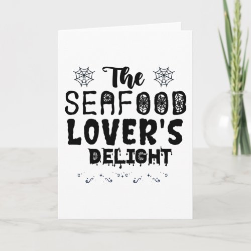 The Seafood Lovers Delight Card