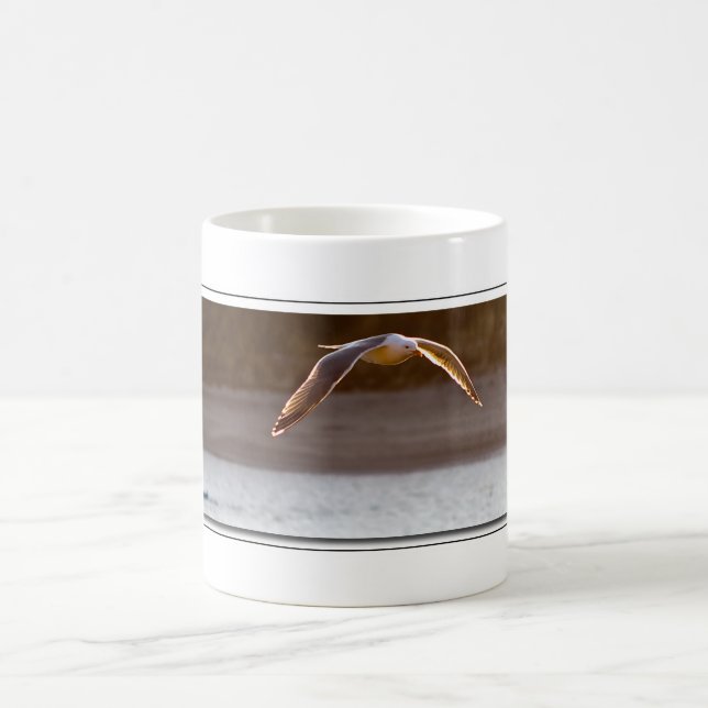 The Seagull by Cafe Projections Coffee Mug (Center)