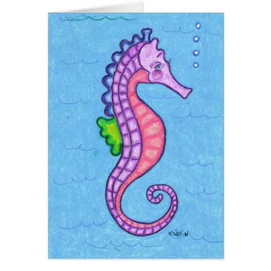 The seahorse cards (Front)