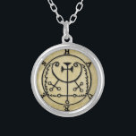 The Seal of Haures Pendant Necklace<br><div class="desc">According to ancient lore,  this seal protects the magician against other spirits. Knows all secrets and will bring harm to one's foes.</div>