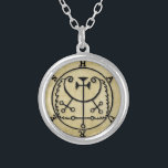 The Seal of Haures Pendant Necklace<br><div class="desc">According to ancient lore,  this seal protects the magician against other spirits. Knows all secrets and will bring harm to one's foes.</div>