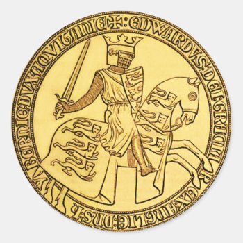 The Seal Of King Edward I by VintageFactory at Zazzle