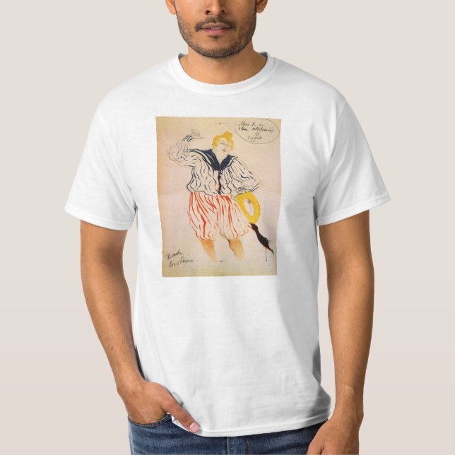The seamen song by Toulouse-Lautrec T-Shirt (Front)