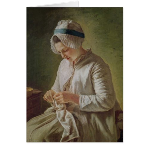 The Seamstress or Young Woman Working