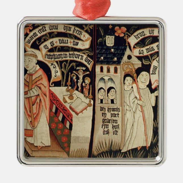 The Search after Truth, German, c.1490 Metal Ornament (Front)