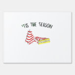 The Season Christmas Tree  Sign