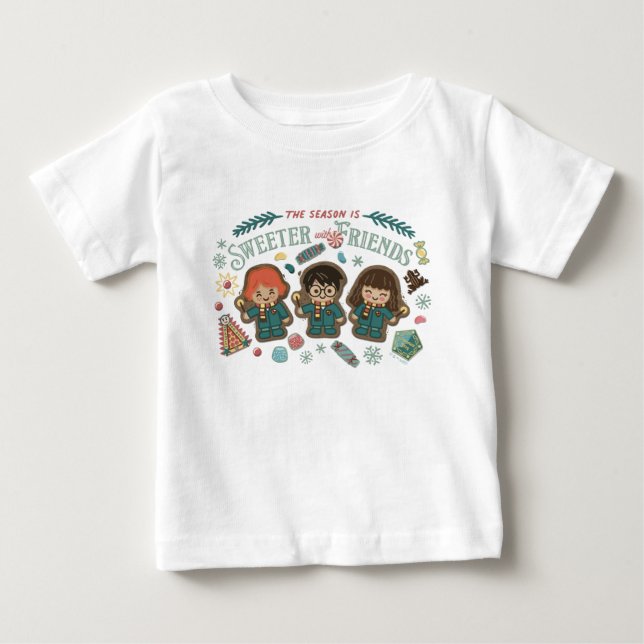 The Season is Sweeter with Friends Baby T-Shirt (Front)