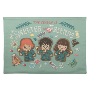 The Season is Sweeter with Friends Cloth Placemat