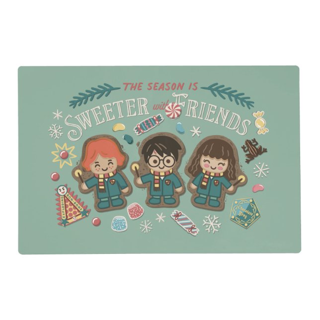 The Season is Sweeter with Friends Placemat (Front)