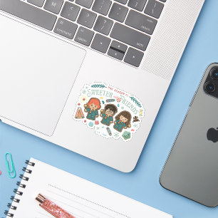 The Season is Sweeter with Friends Sticker