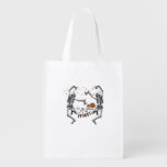 The Season To Be Spooky Spooky Halloween Creepy Ti Grocery Bag