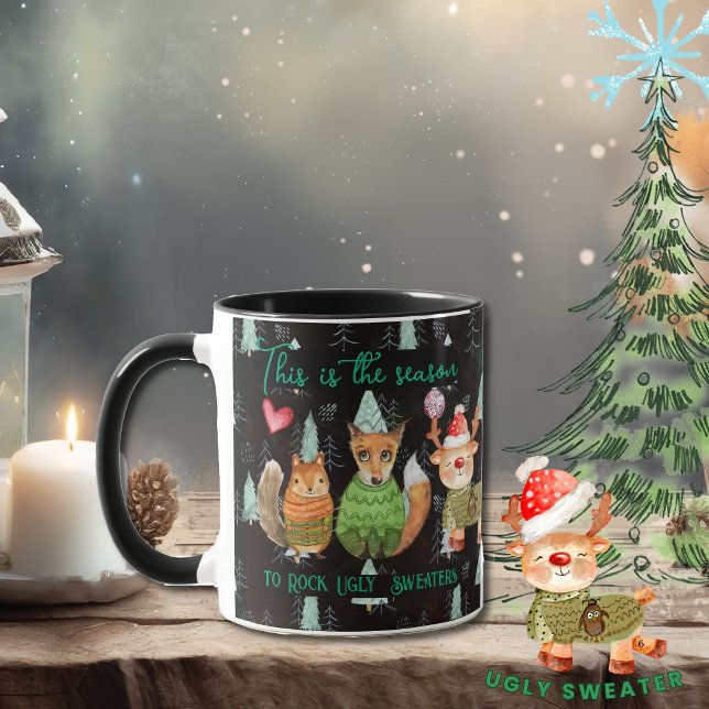 The Season to Rock Ugly Sweaters Mug (The Season to Rock Ugly Sweaters Mug)