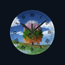 The Season Tree Clock