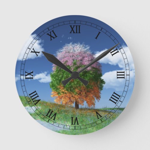 The Season Tree Clock