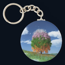 The Season Tree Keychain