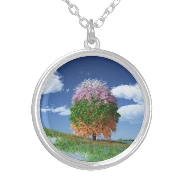 The Season Tree Necklace (Front)