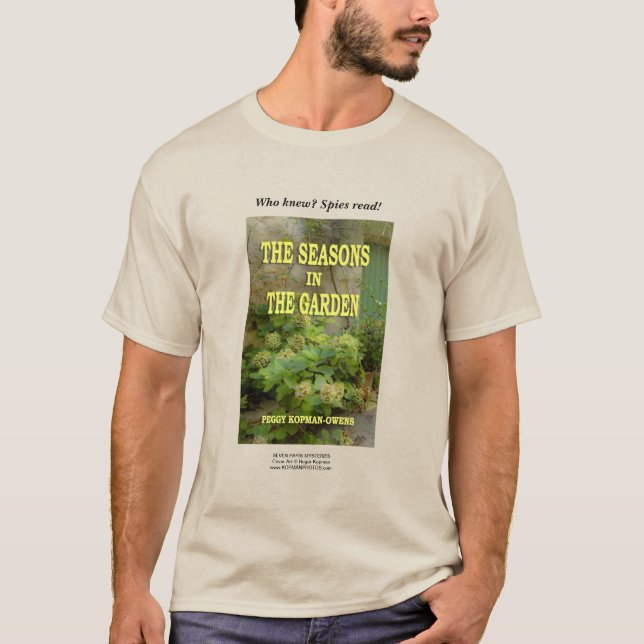 "The Seasons in the Garden" T-Shirt (Front)