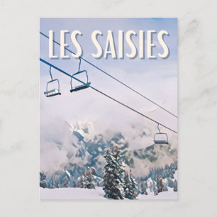 The Seasons Ski resort Postcard