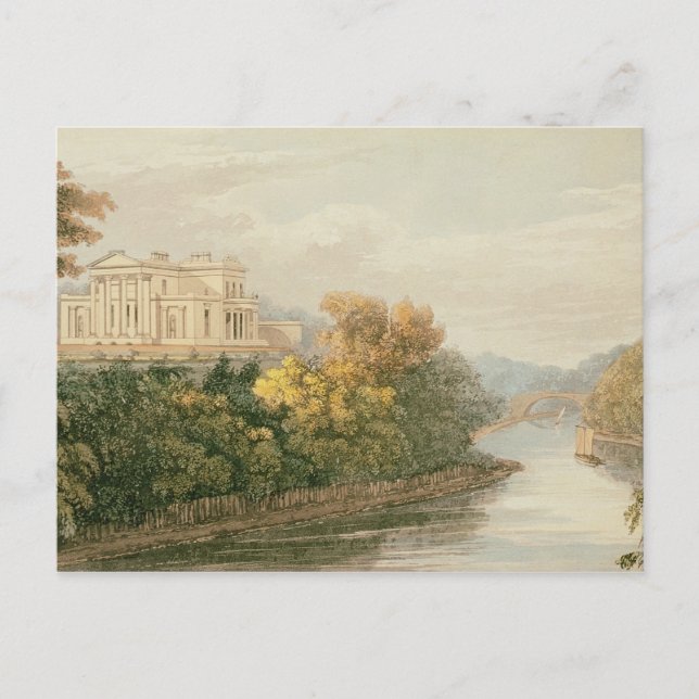 The Seat of G.B. Greenough Esq., Regent's Park, fr Postcard (Front)
