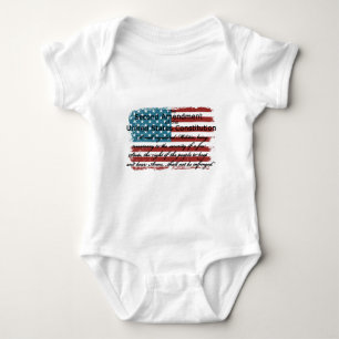 The Second Amendment Baby Bodysuit