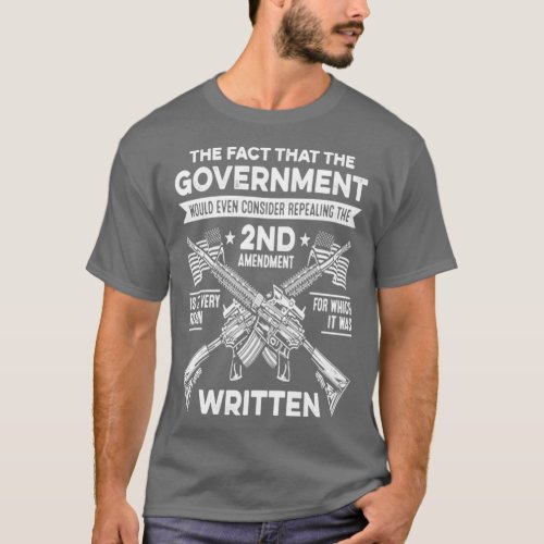 The second Amendment Shall Not be Infringed americ T_Shirt