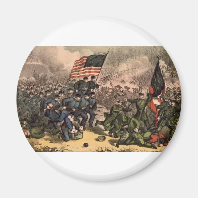 The Second Battle of Bull Run American Civil War Magnet (Front)