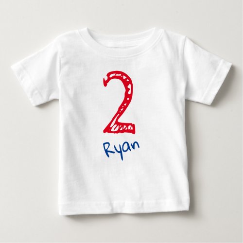 The Second Birthday Baby T_shirt