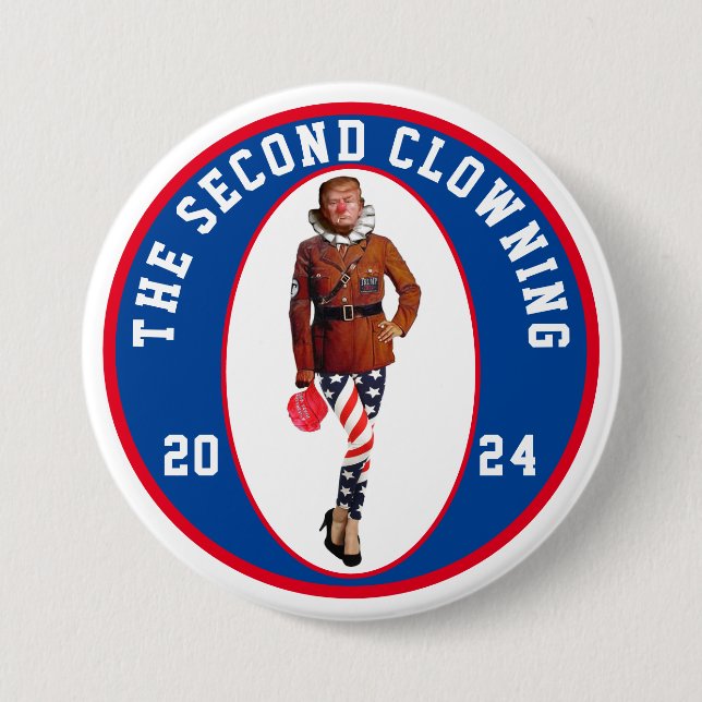 The Second Clowning Button (Front)