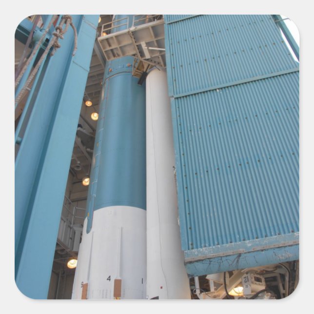 The second solid rocket motor is moved into pla square sticker (Front)