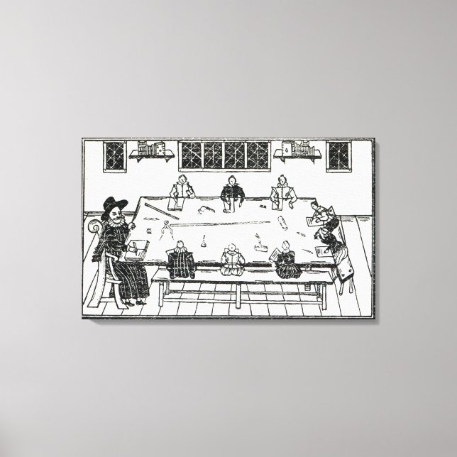 The Second Table of Good Nurture Canvas Print (Front)