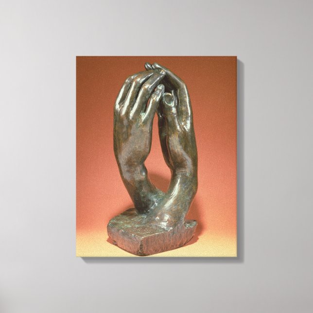 The Secret, c.1910 (bronze) (see also 167161) Canvas Print (Front)