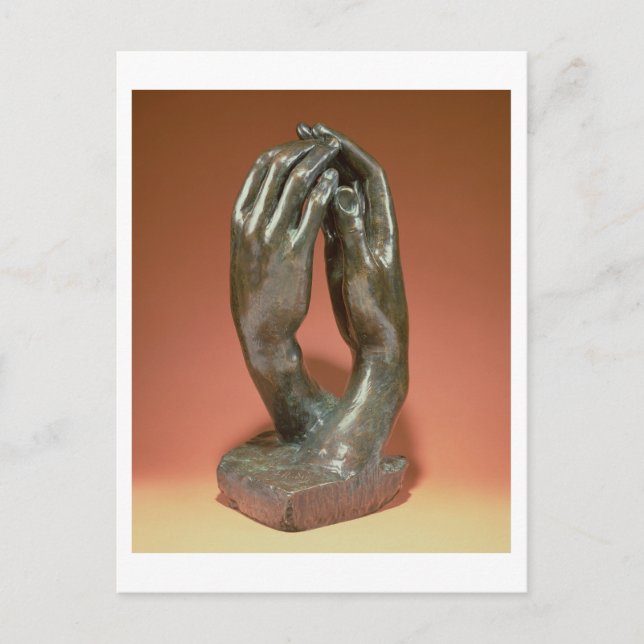 The Secret, c.1910 (bronze) (see also 167161) Postcard (Front)