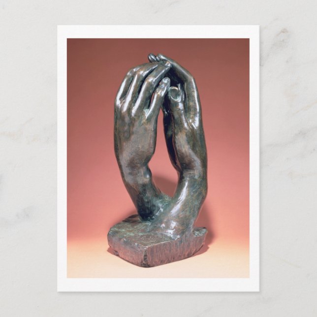 The Secret, c.1910 (bronze) (see also 42017) Postcard (Front)