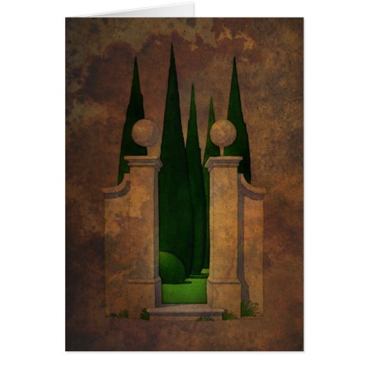 The Secret Garden Art Cards (Front)