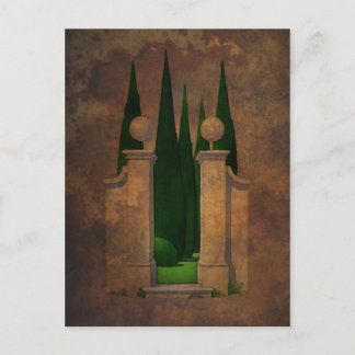 The Secret Garden Art Postcard