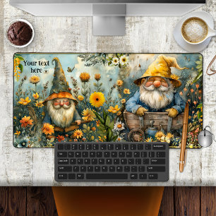 The Secret Garden Magical Green Gnome Desk Mat
