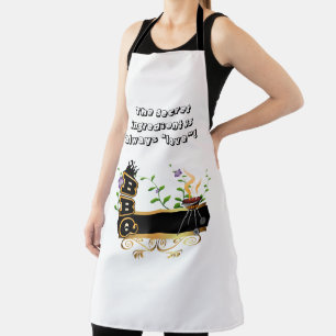 The secret ingredient is always “love”! apron