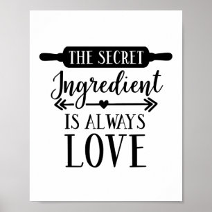 The Secret Ingredient Is Love Poster