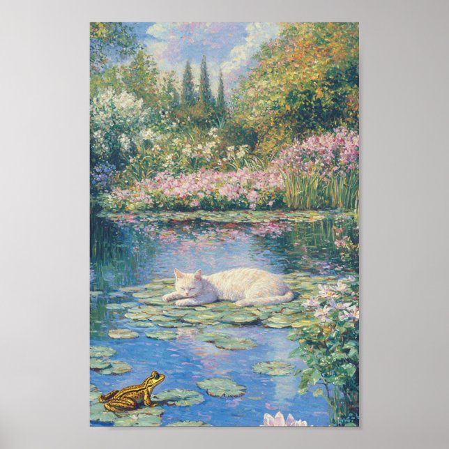 The Secret Life of Monet’s Cats Poster (Front)