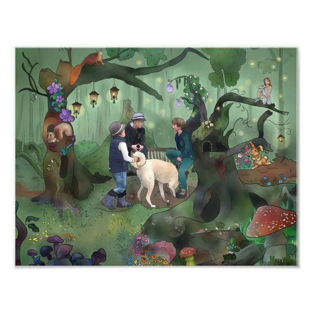 The secret location of photoprinting photo print (Front)