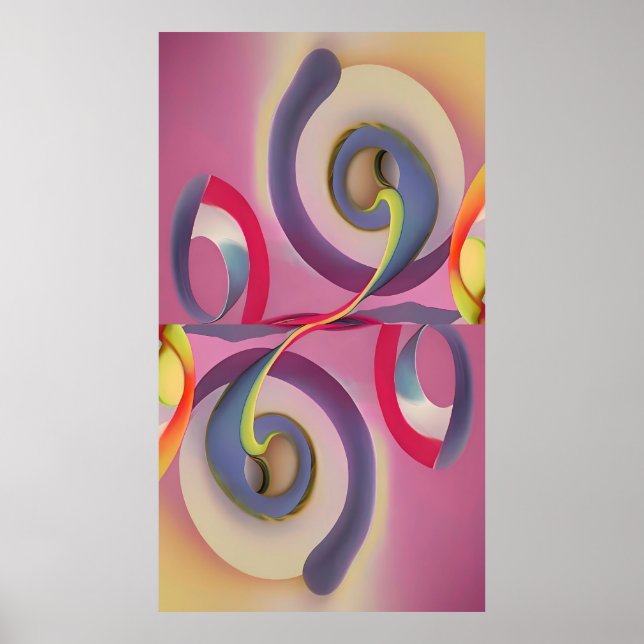 The Secret of Design 69 Ken Gage Art Poster (Front)