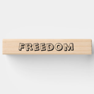 The Secret Of Freedom Is Courage Topple Tower