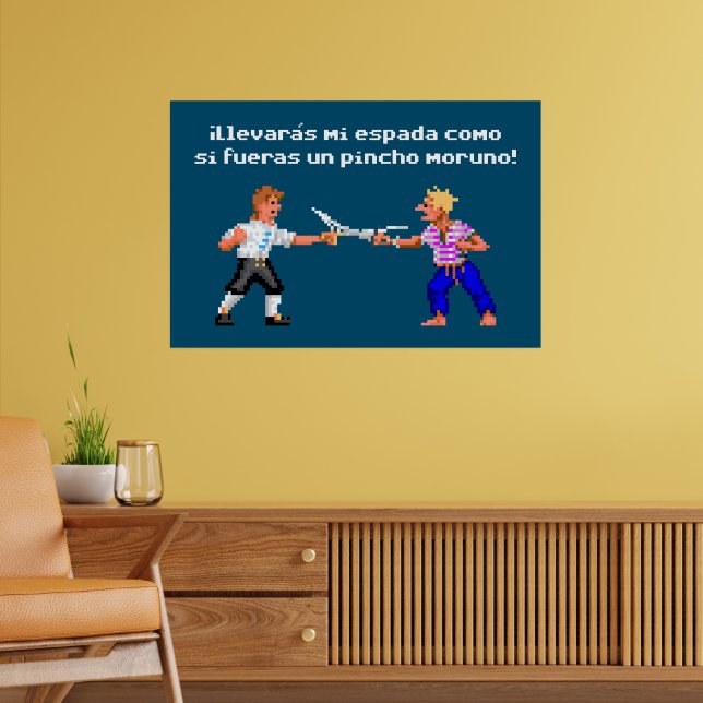 The Secret of Monkey Island 2 Poster (Living Room 2)