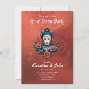 The secret of pale beauty, invitation